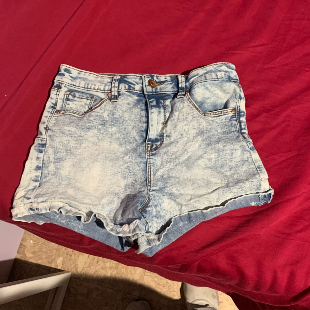 Jean shorts high waisted